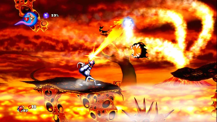 Изображение игры: Earthworm Jim HD