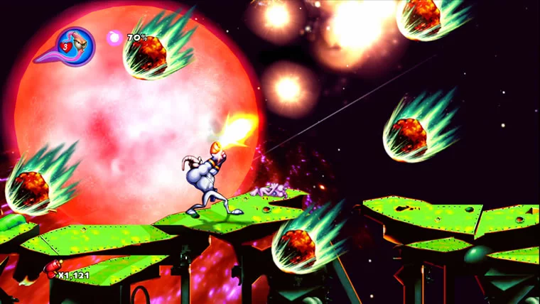 Изображение игры: Earthworm Jim HD