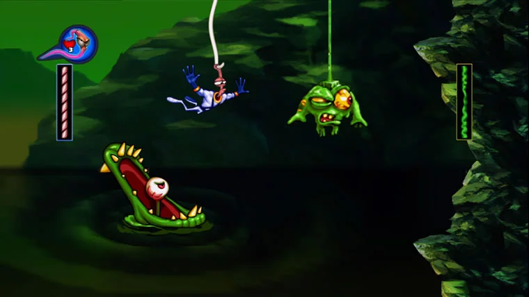 Изображение игры: Earthworm Jim HD