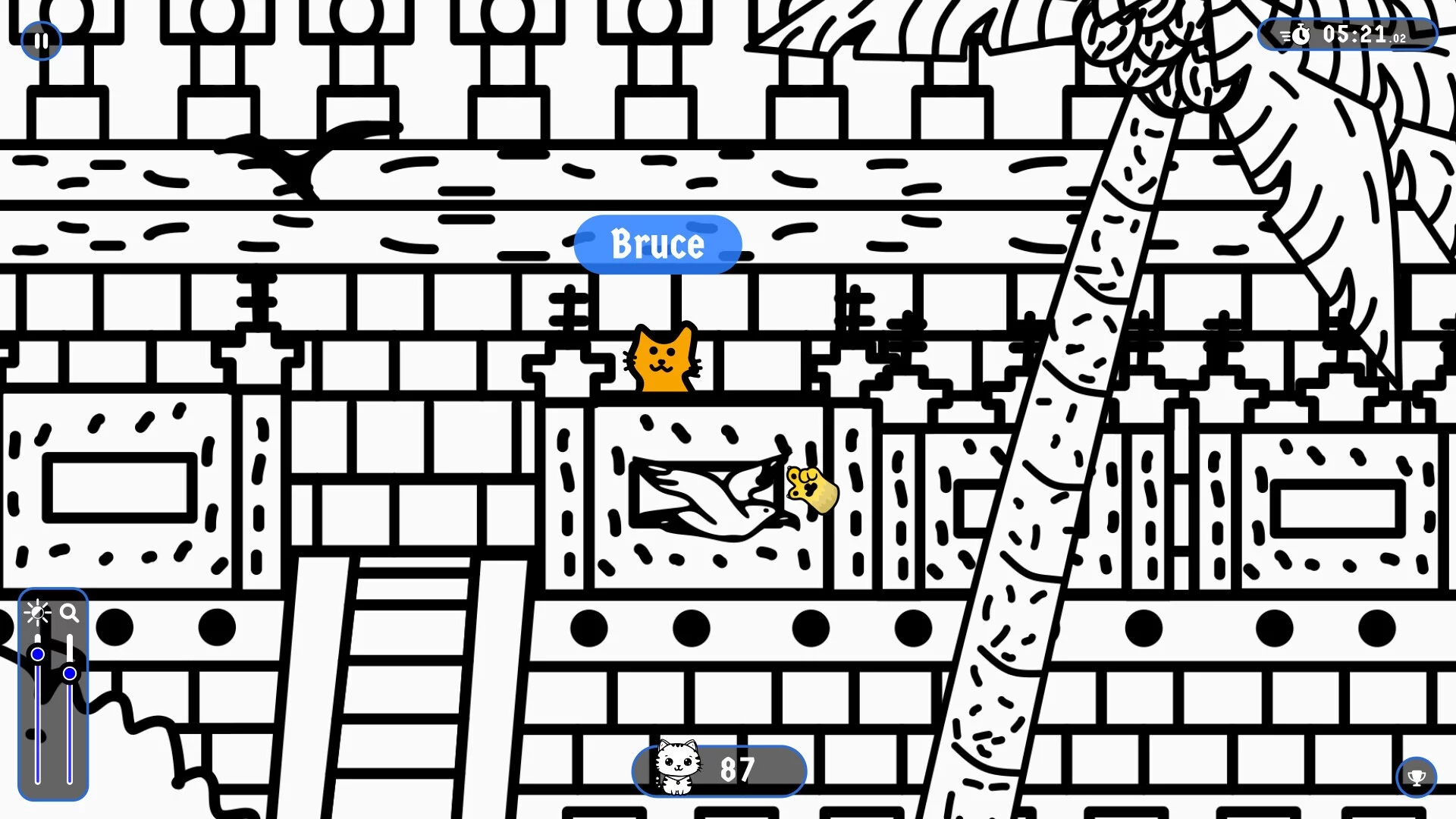 Изображение игры: 101 Cats Hidden in Bangkok
