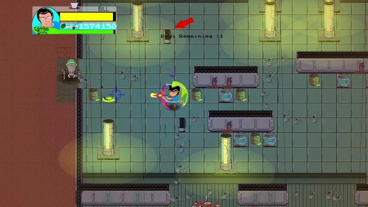 Изображение игры: Exterminators of Saturn
