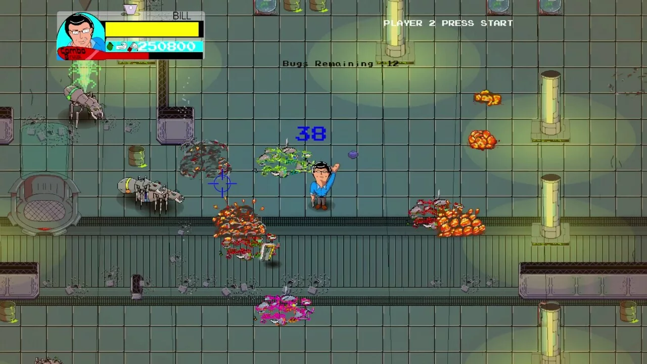 Изображение игры: Exterminators of Saturn
