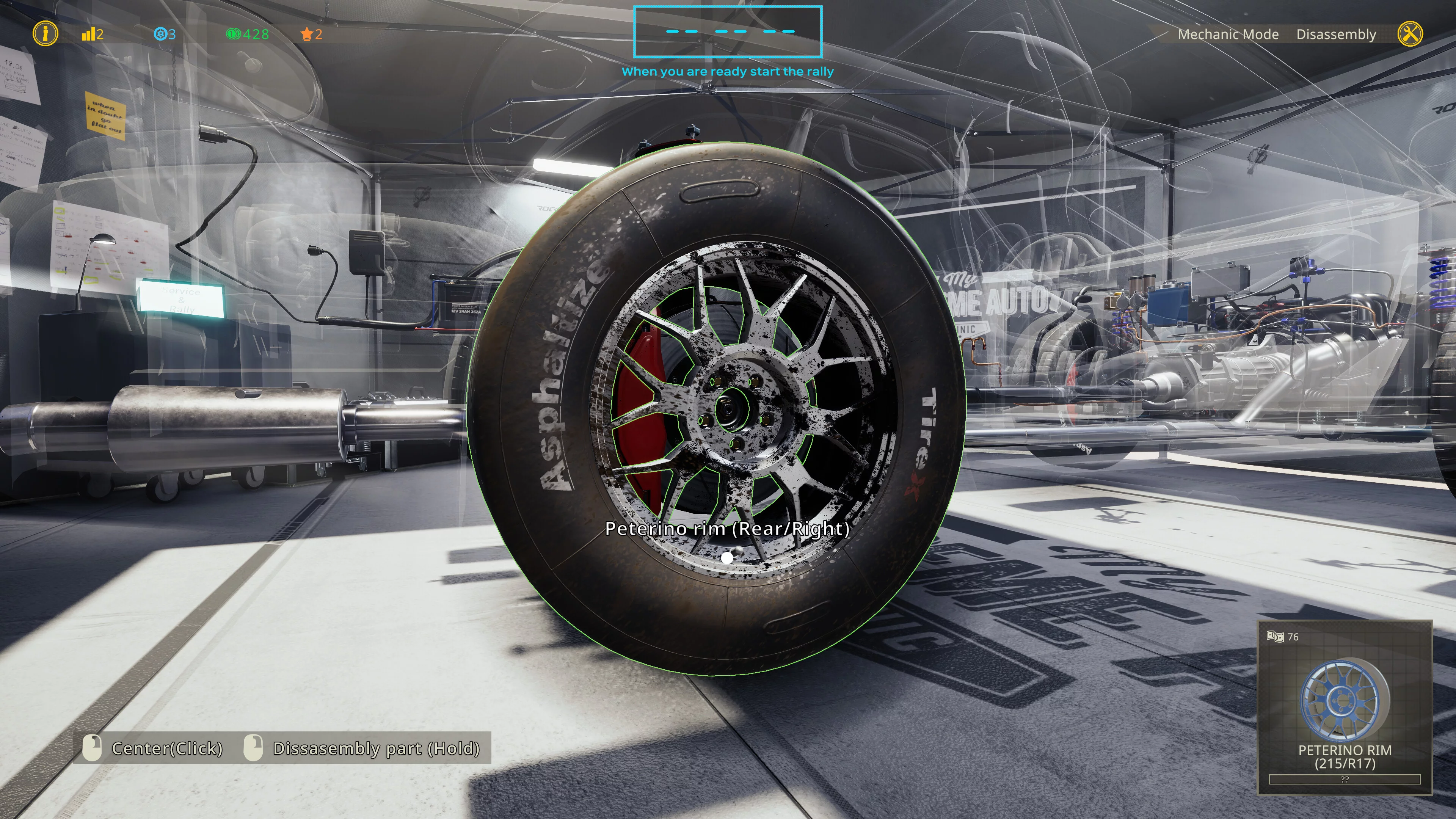 Изображение игры: Rally Mechanic Simulator