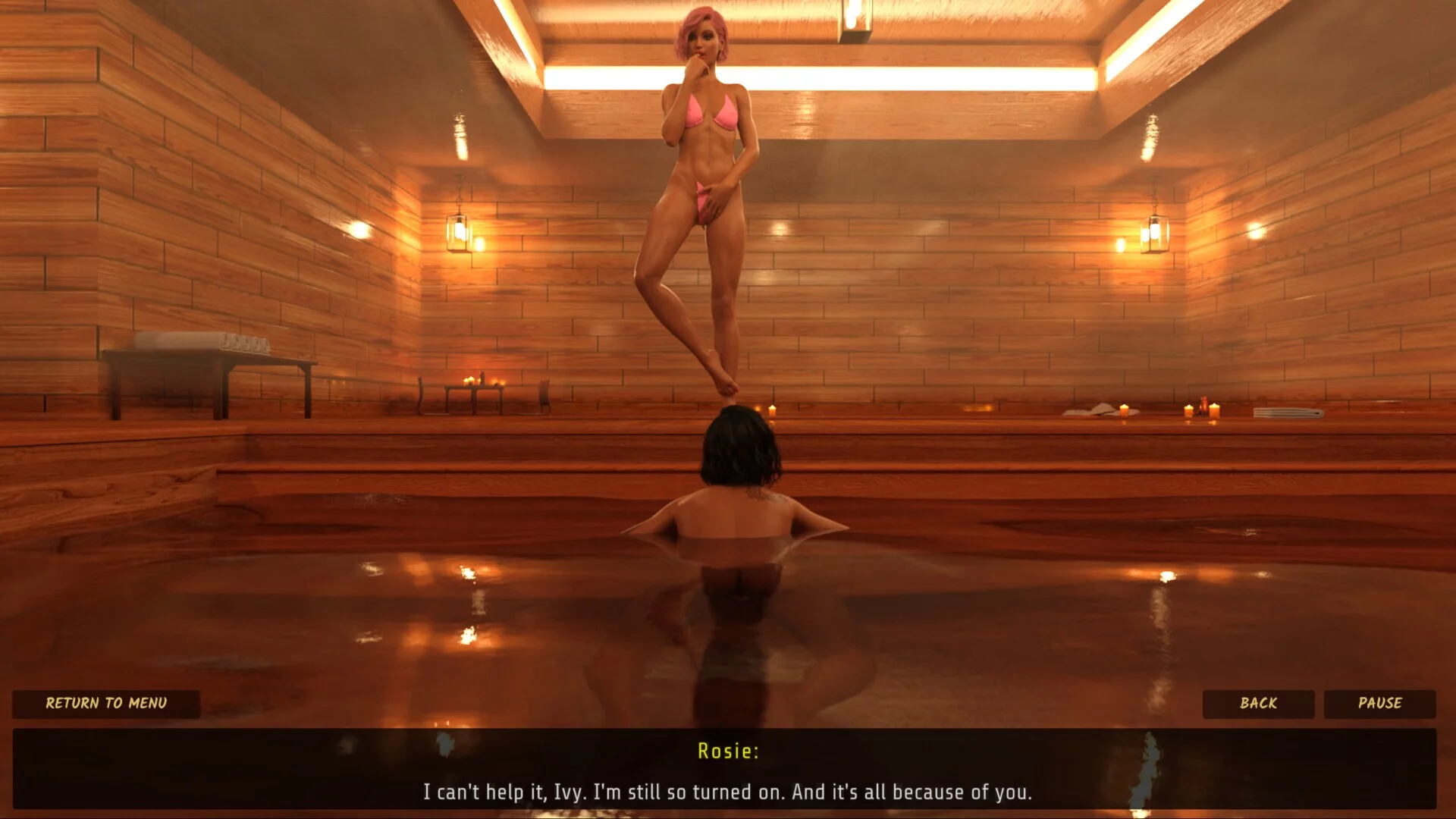 Изображение игры: Interactive Sex - Incest Twins - Bath