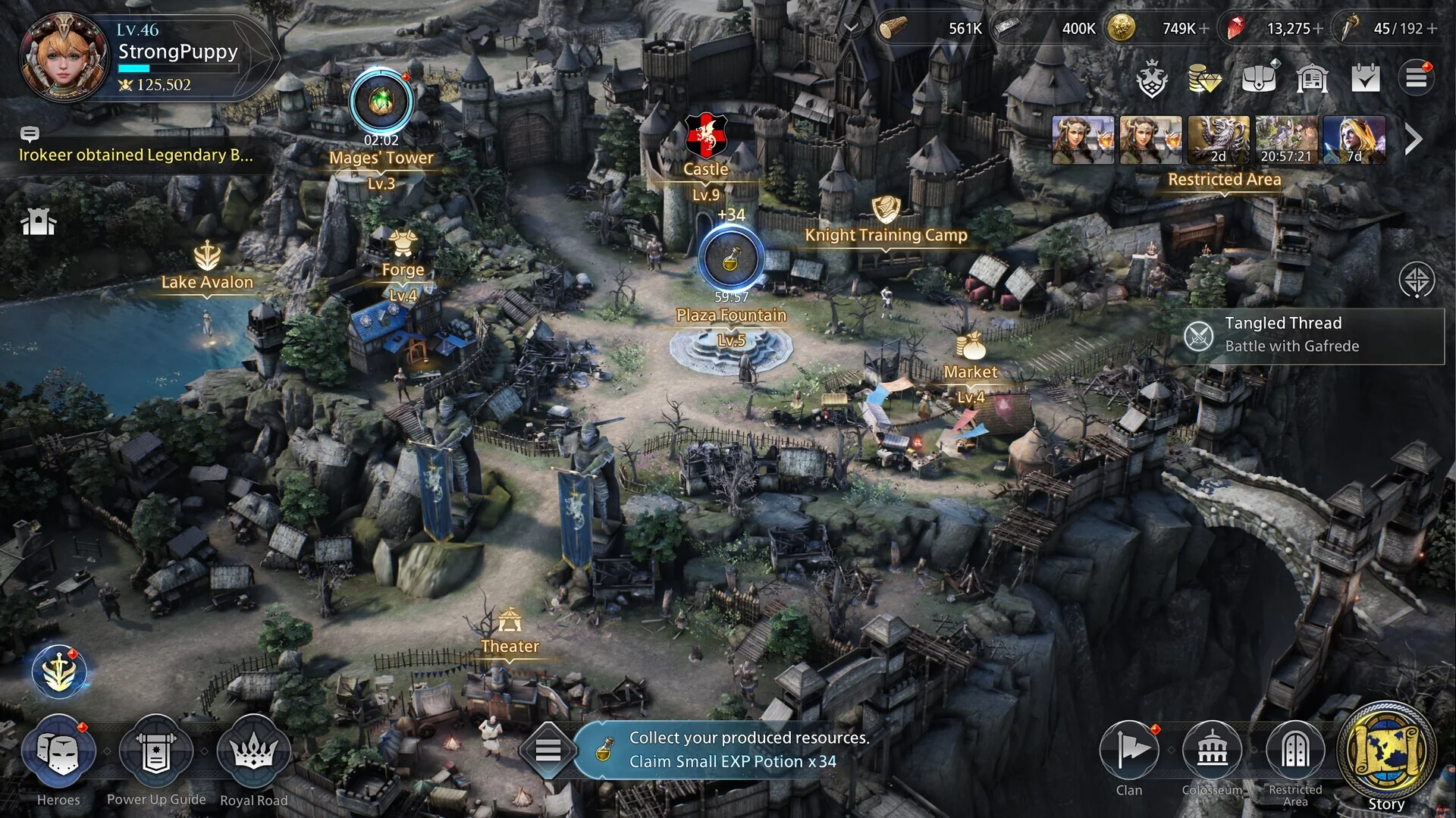 Изображение игры: King Arthur: Legends Rise