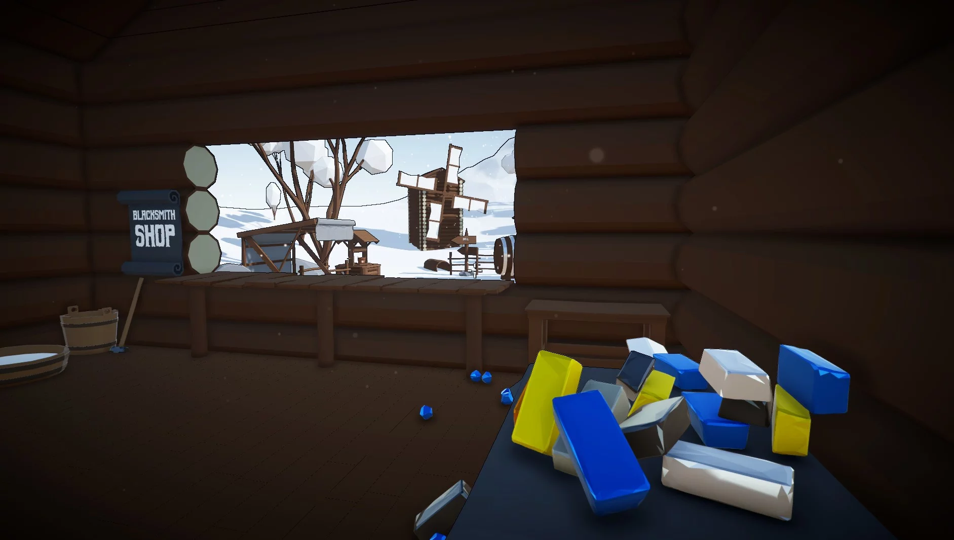 Изображение игры: Blacksmith Simulator