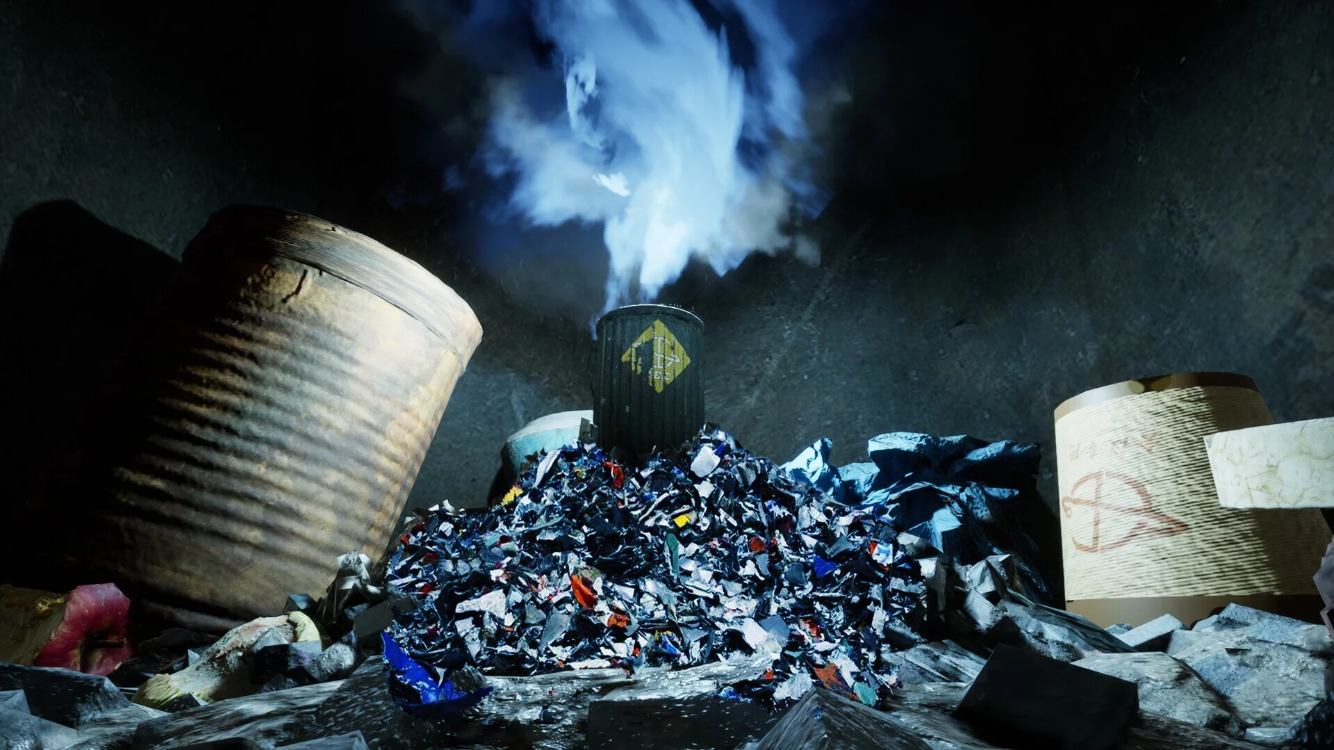 Изображение игры: A Simple Garbage Sorting Game