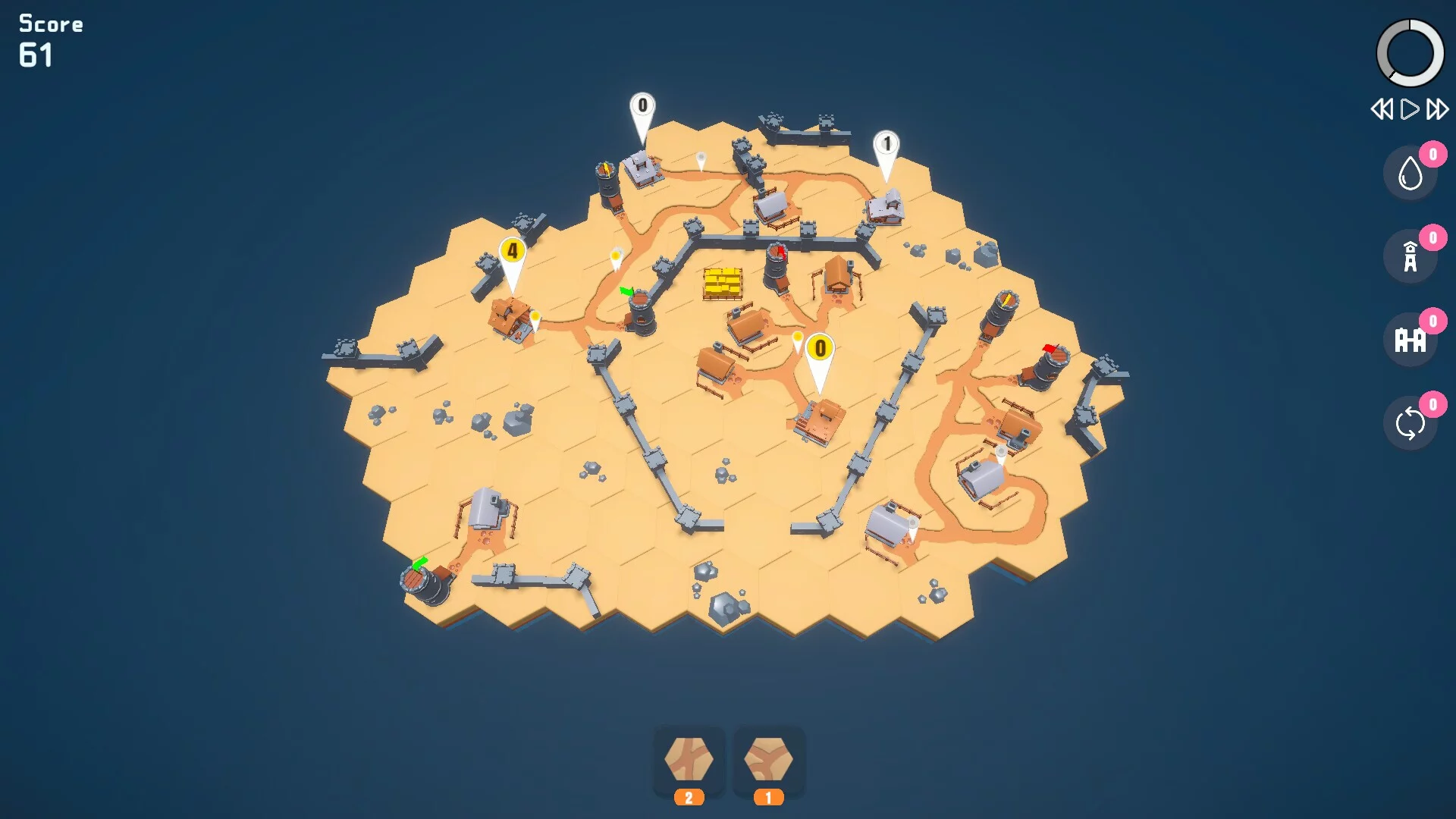 Изображение игры: Hexarium