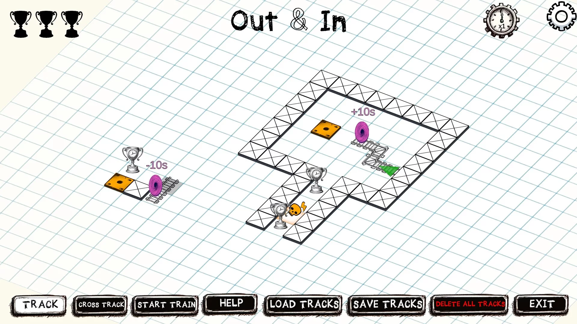 Изображение игры: TimeTrain