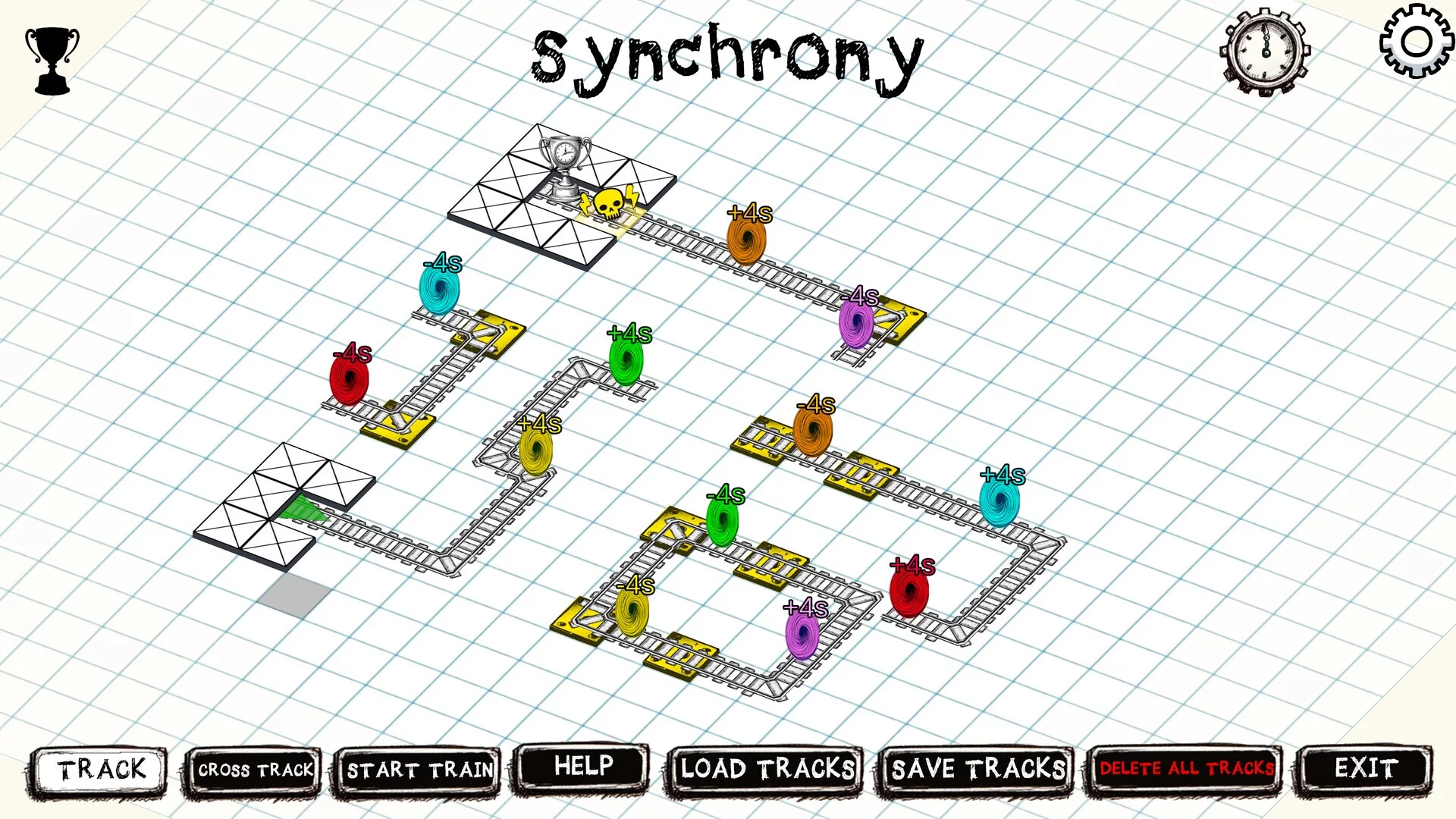 Изображение игры: TimeTrain