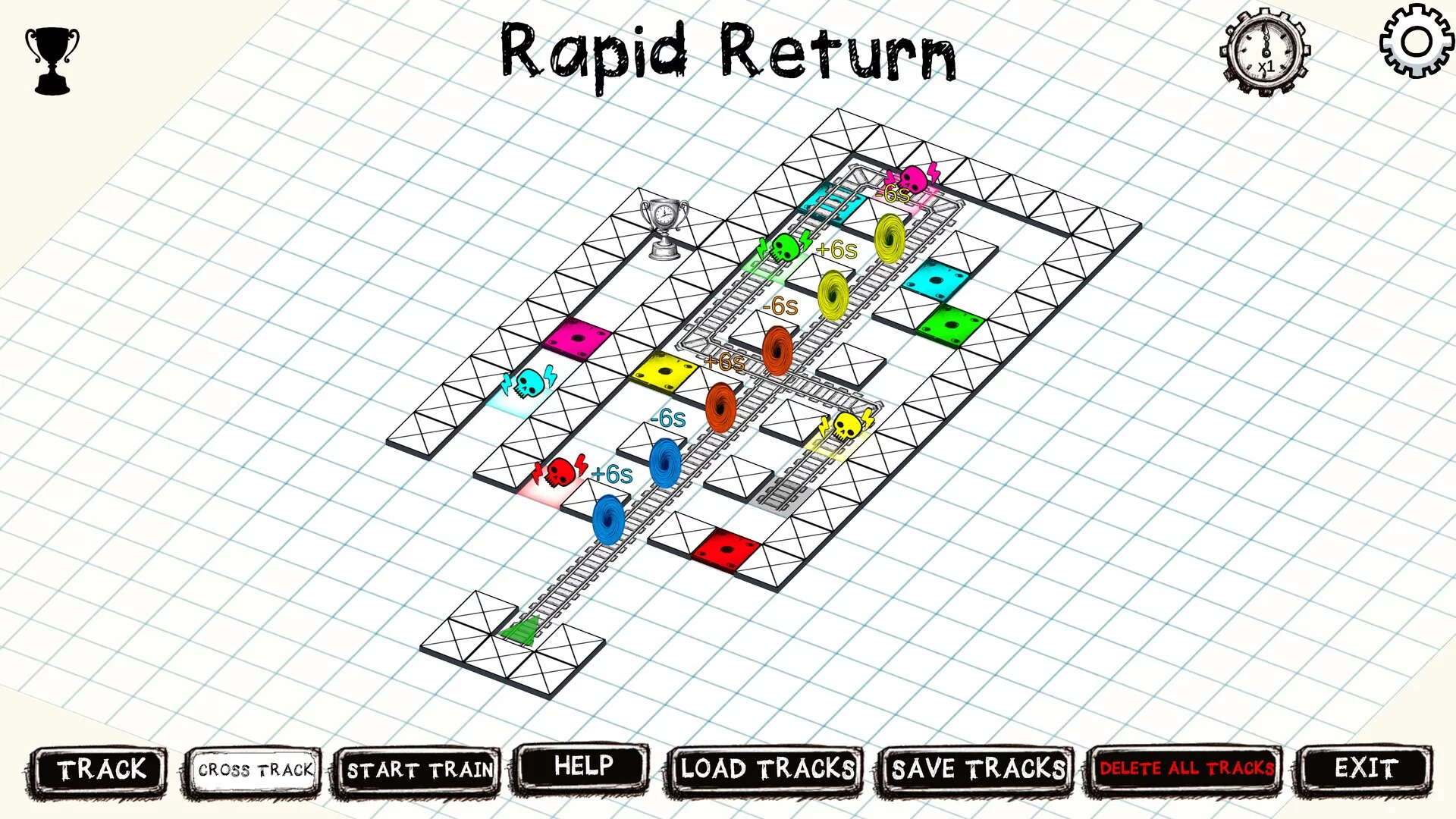 Изображение игры: TimeTrain