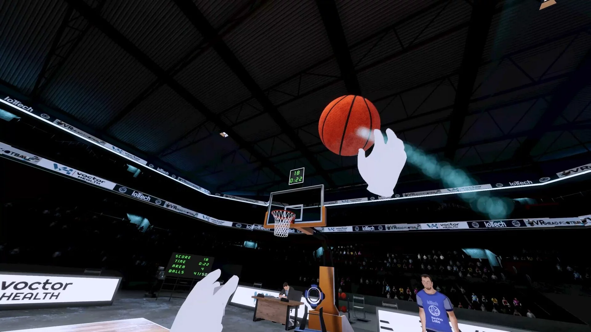Изображение игры: VR Basketball: Training Challenge