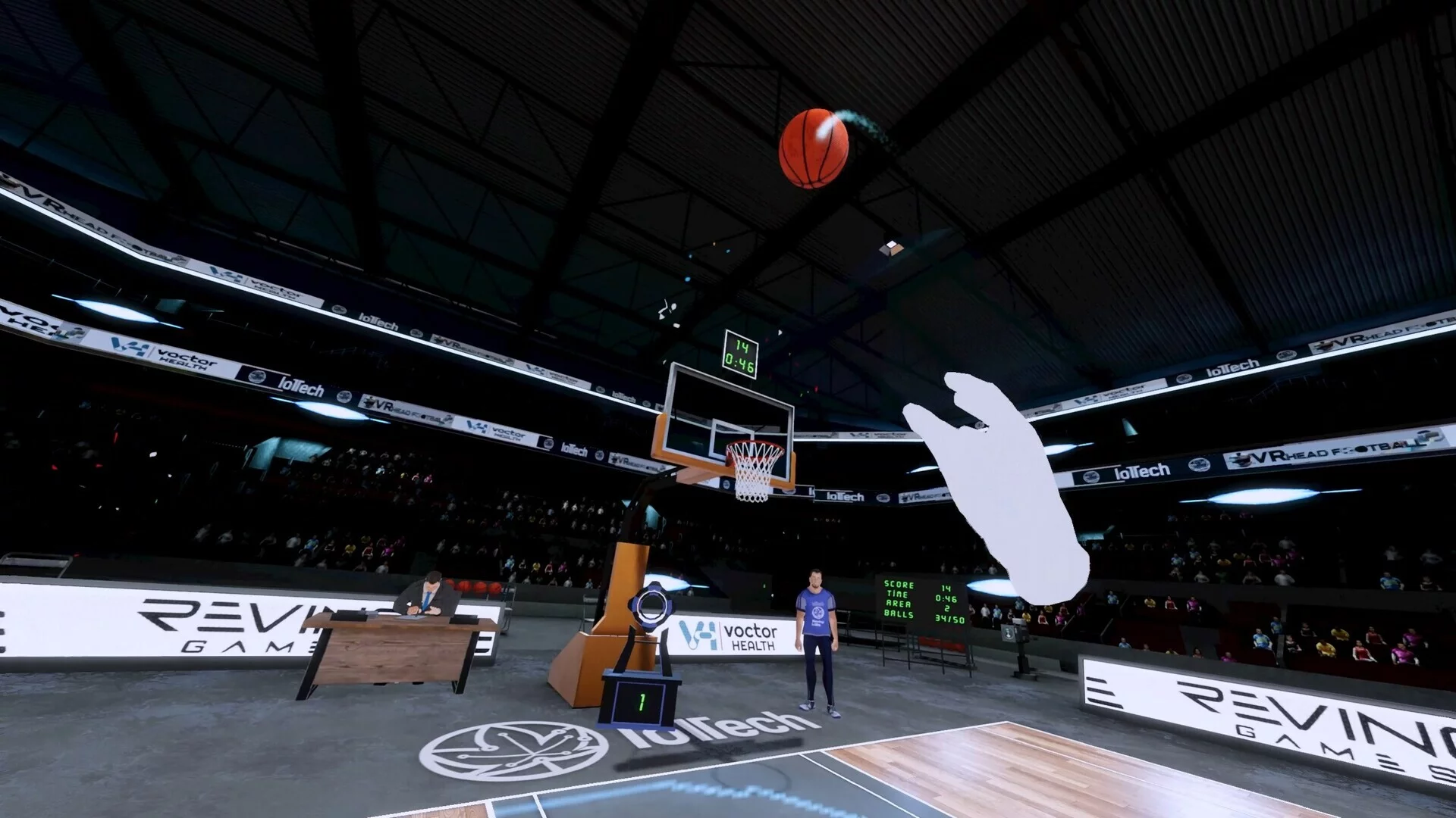 Изображение игры: VR Basketball: Training Challenge