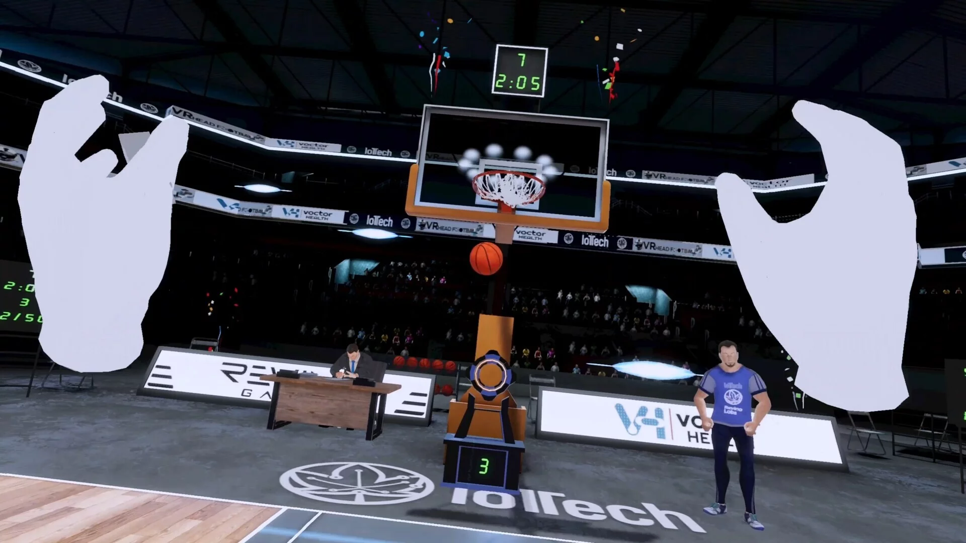 Изображение игры: VR Basketball: Training Challenge