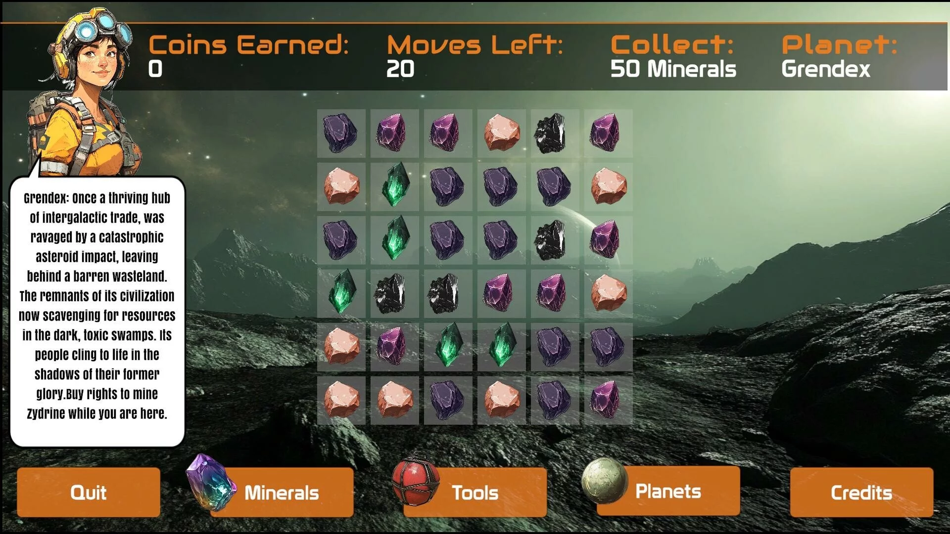 Изображение игры: SpAIceRocks
