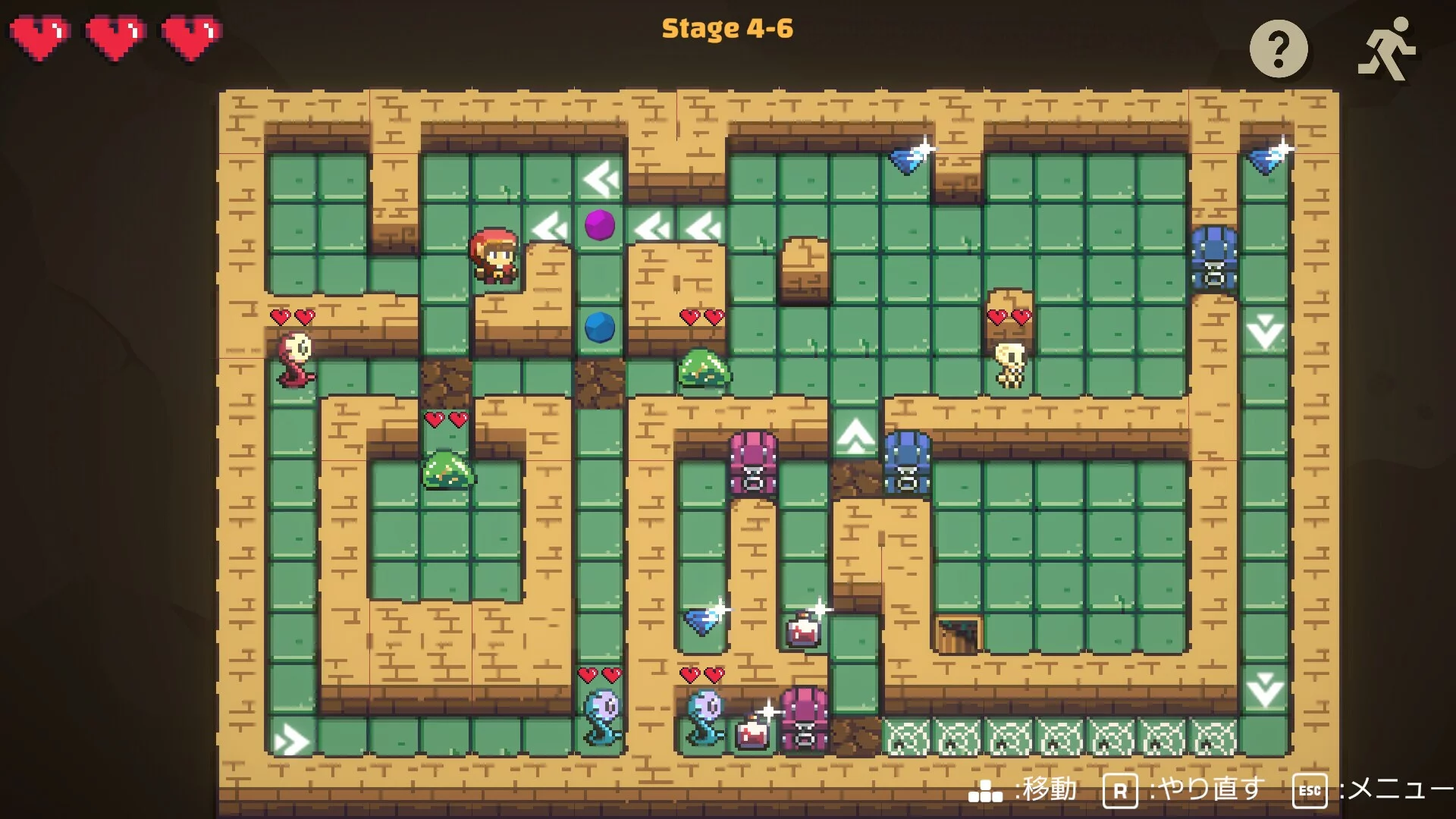 Изображение игры: Dungeon Slide