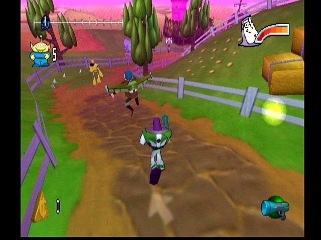 Изображение игры: Buzz Lightyear of Star Command