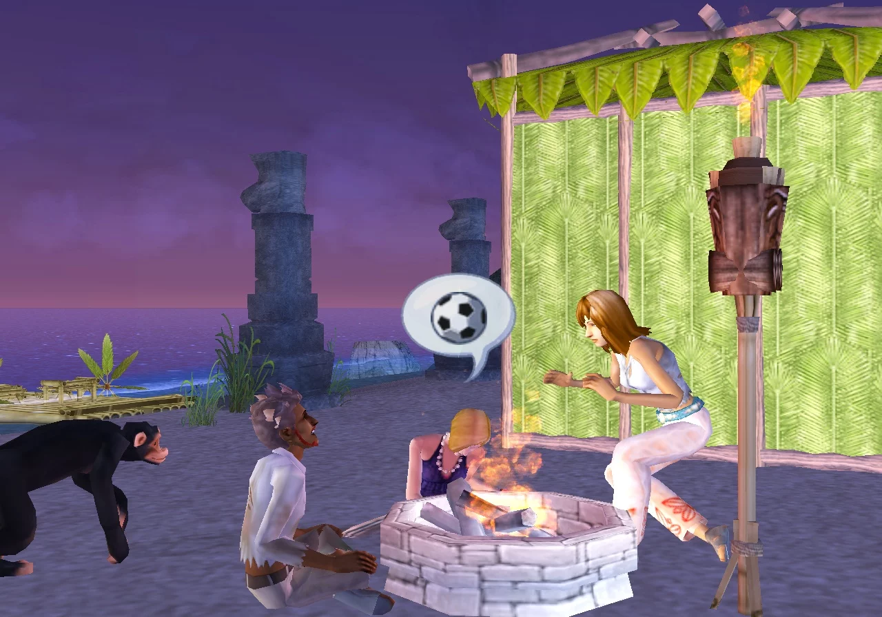 Изображение игры: The Sims: Castaway Stories