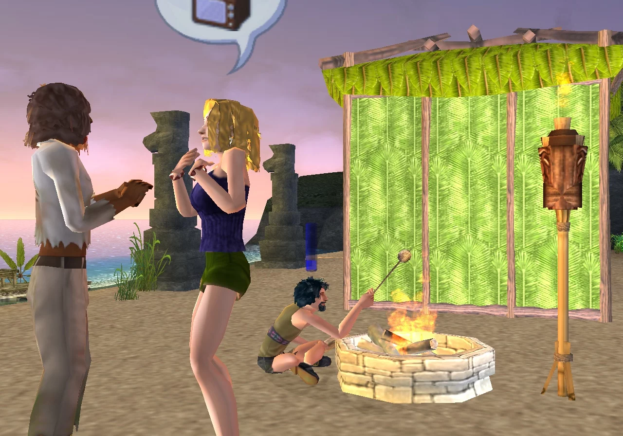 Изображение игры: The Sims: Castaway Stories