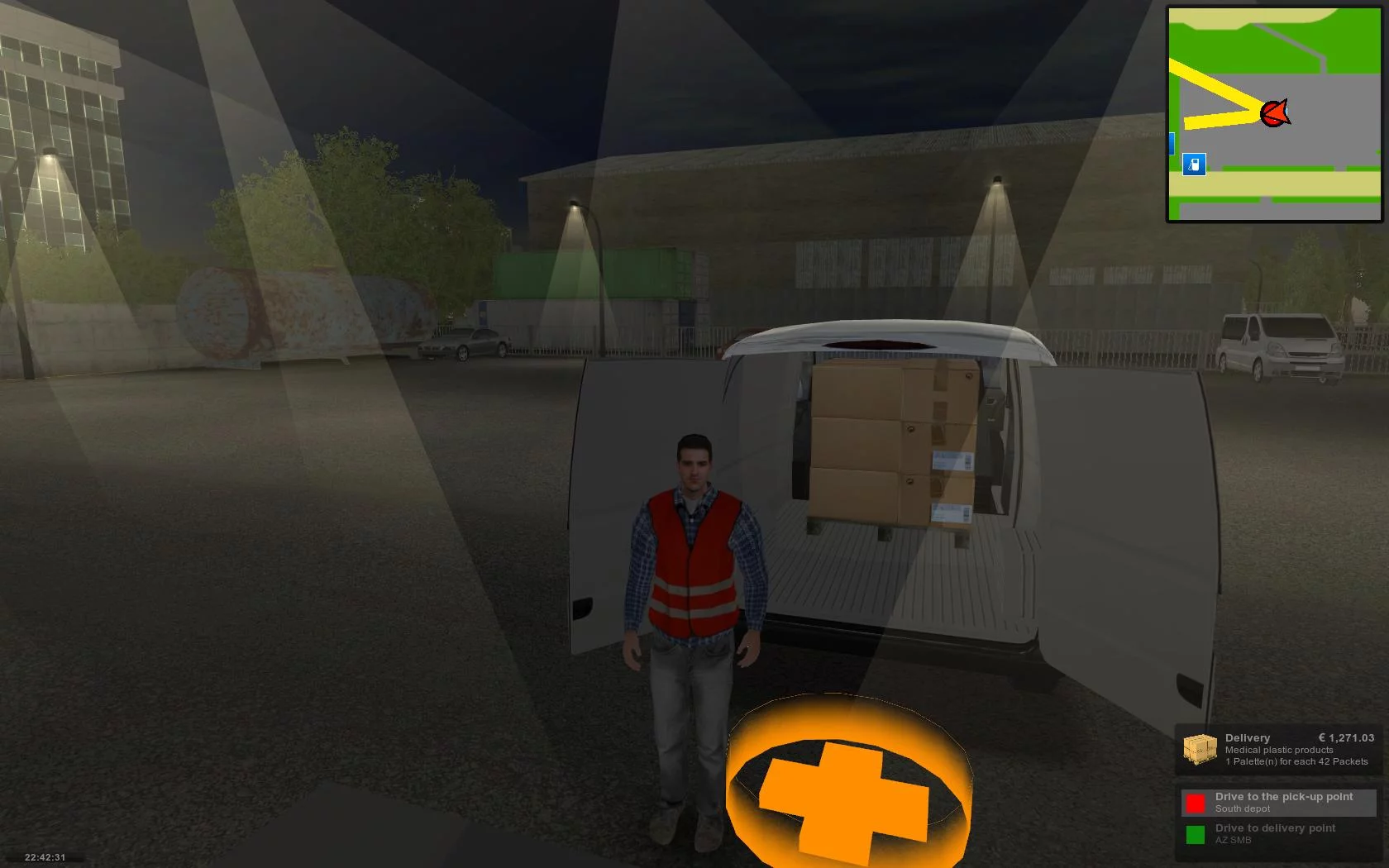 Изображение игры: Delivery Truck Simulator
