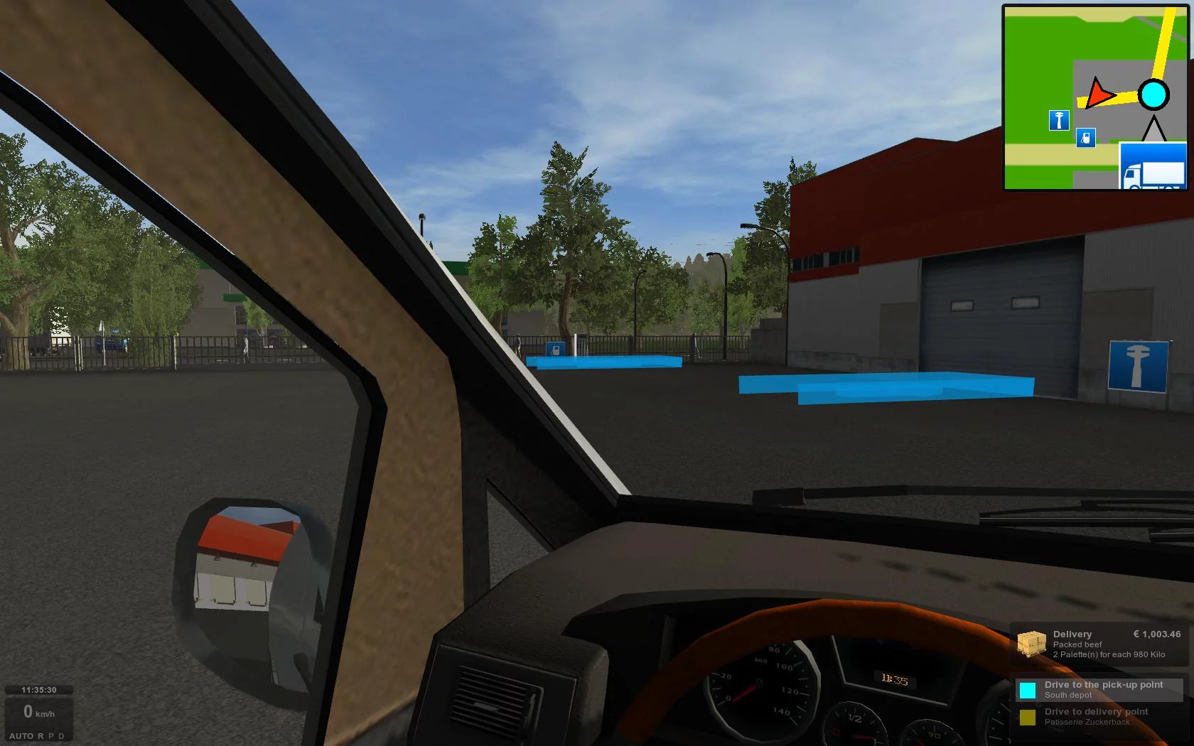 Изображение игры: Delivery Truck Simulator