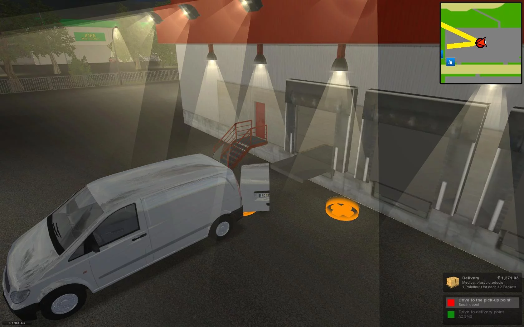 Изображение игры: Delivery Truck Simulator