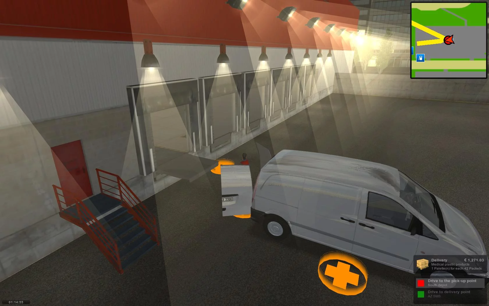 Изображение игры: Delivery Truck Simulator