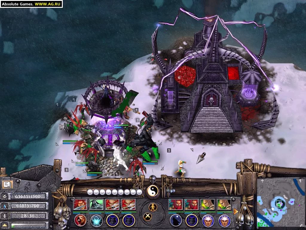 Изображение игры: Battle Realms: Winter of the Wolf