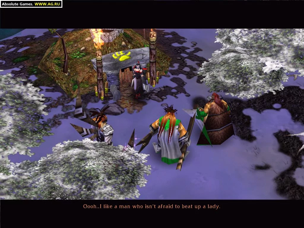 Изображение игры: Battle Realms: Winter of the Wolf