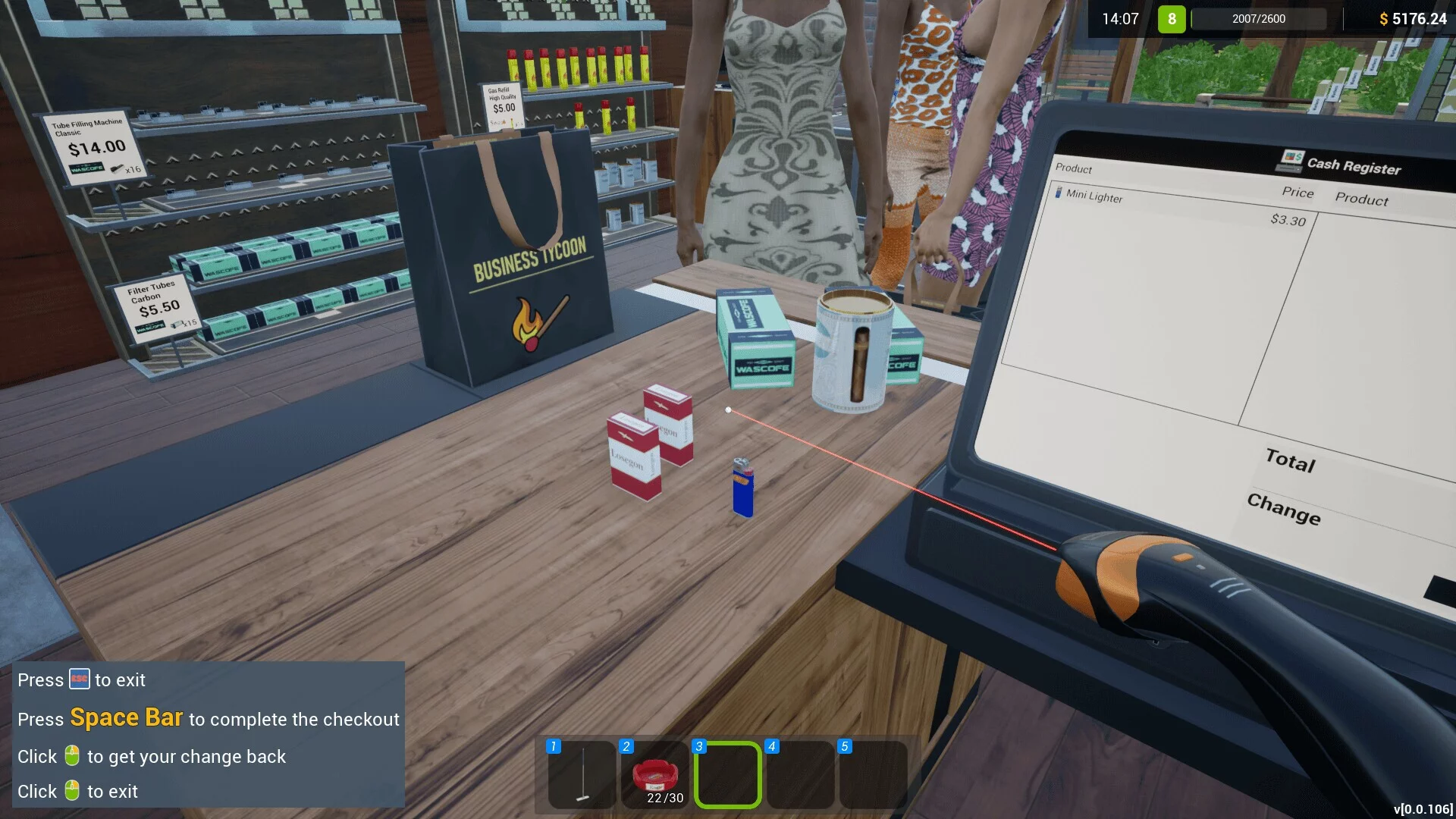 Изображение игры: Tobacco Shop Simulator: Prologue