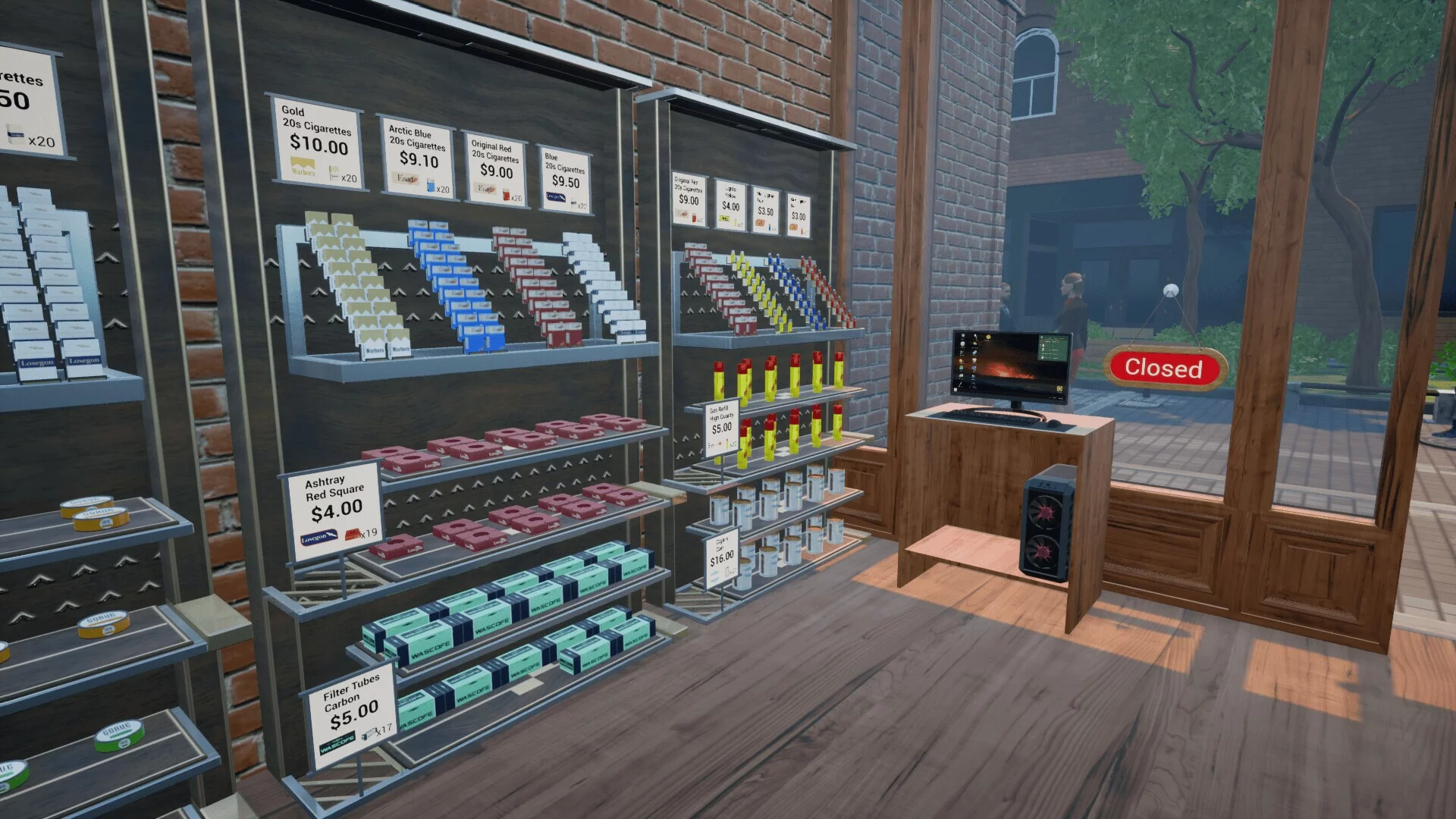 Изображение игры: Tobacco Shop Simulator: Prologue