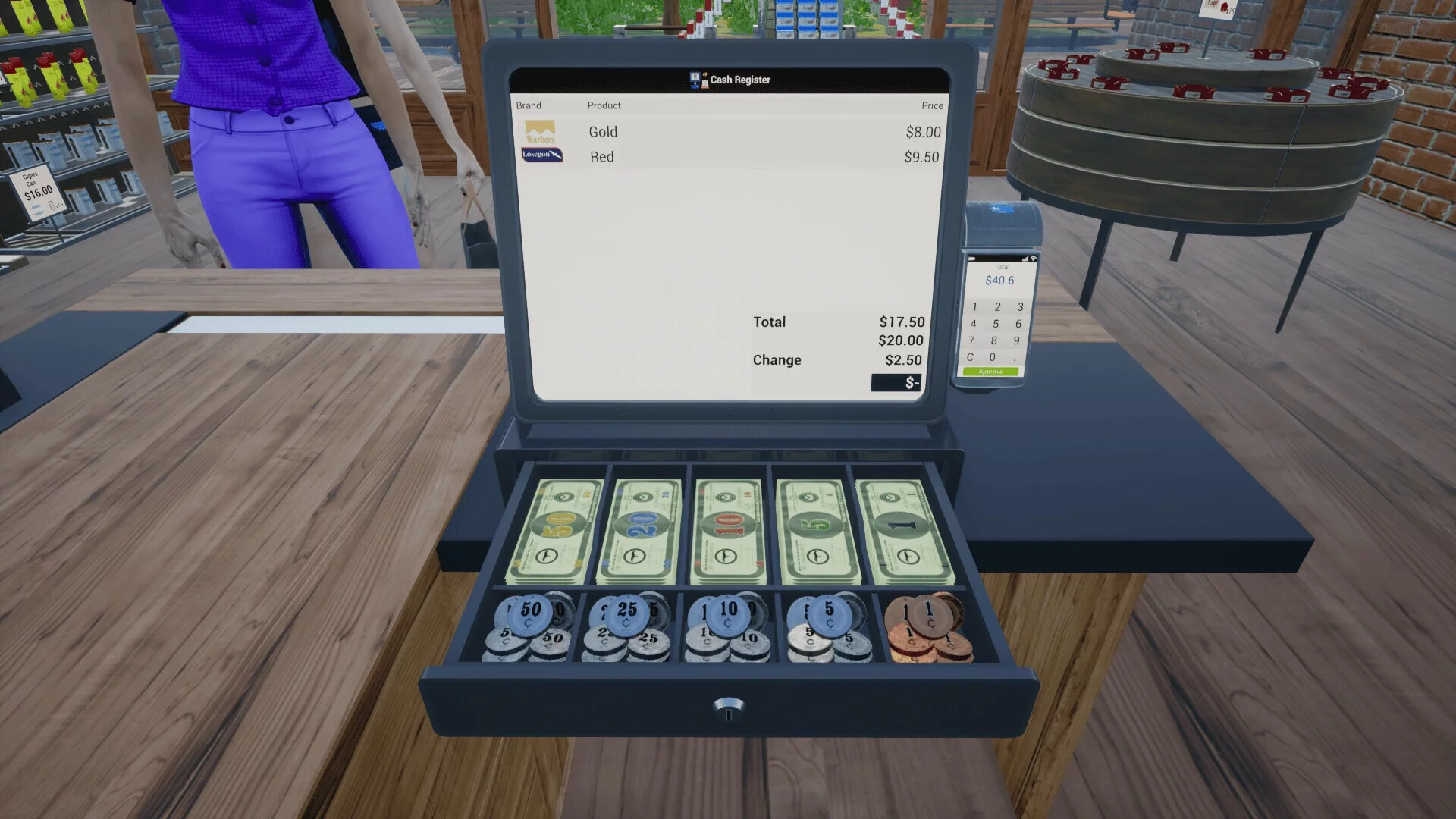Изображение игры: Tobacco Shop Simulator: Prologue