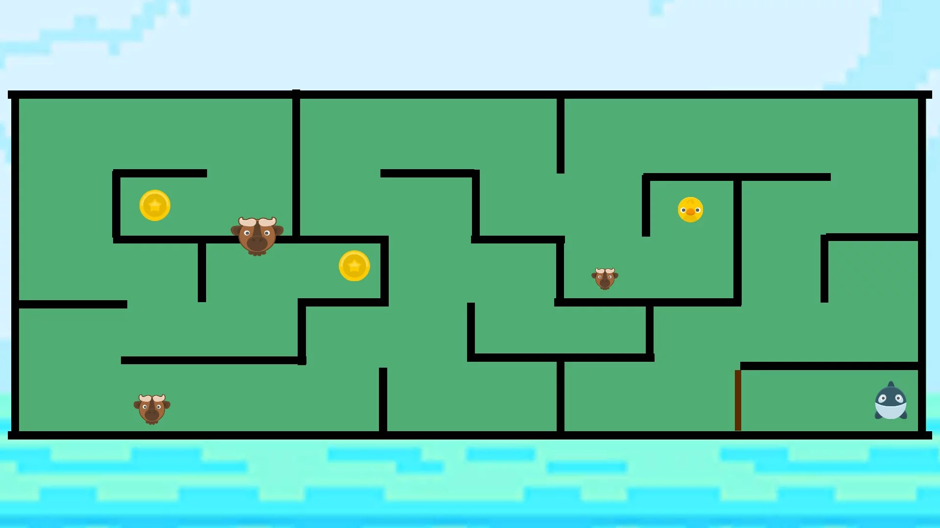 Изображение игры: Chicken Maze