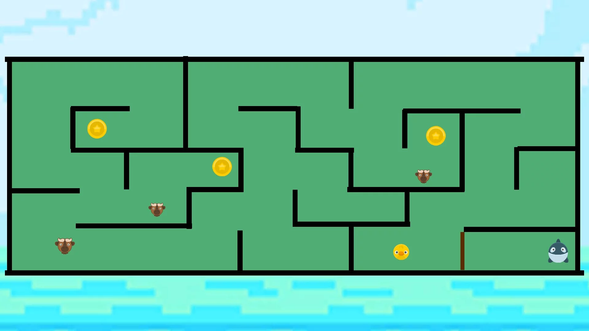 Изображение игры: Chicken Maze
