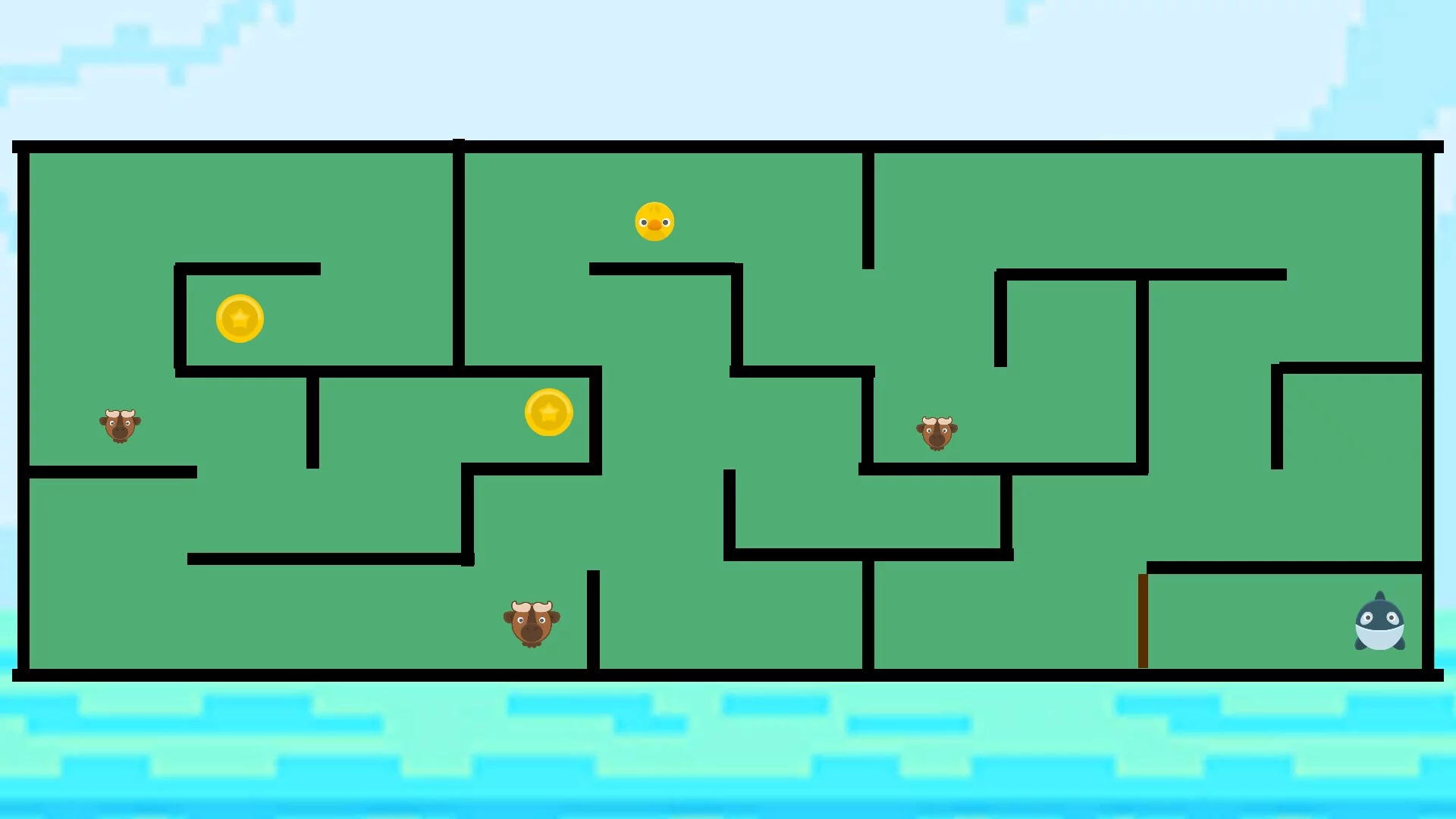 Изображение игры: Chicken Maze
