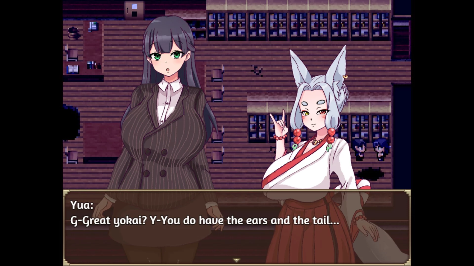 Изображение игры: The Great Yokai of the Haunted Halls