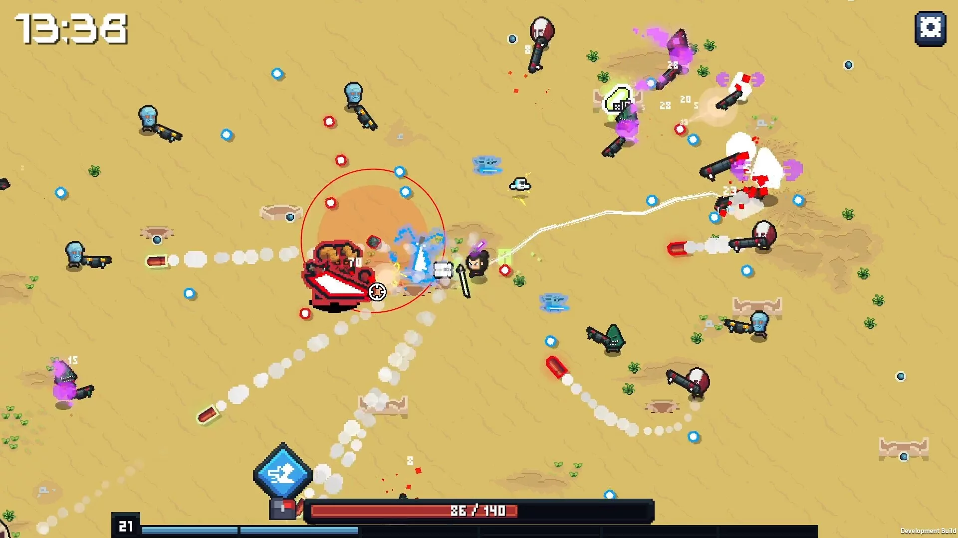 Изображение игры: Saber Survivors