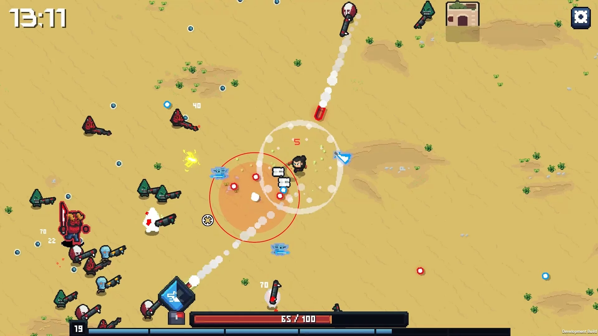 Изображение игры: Saber Survivors