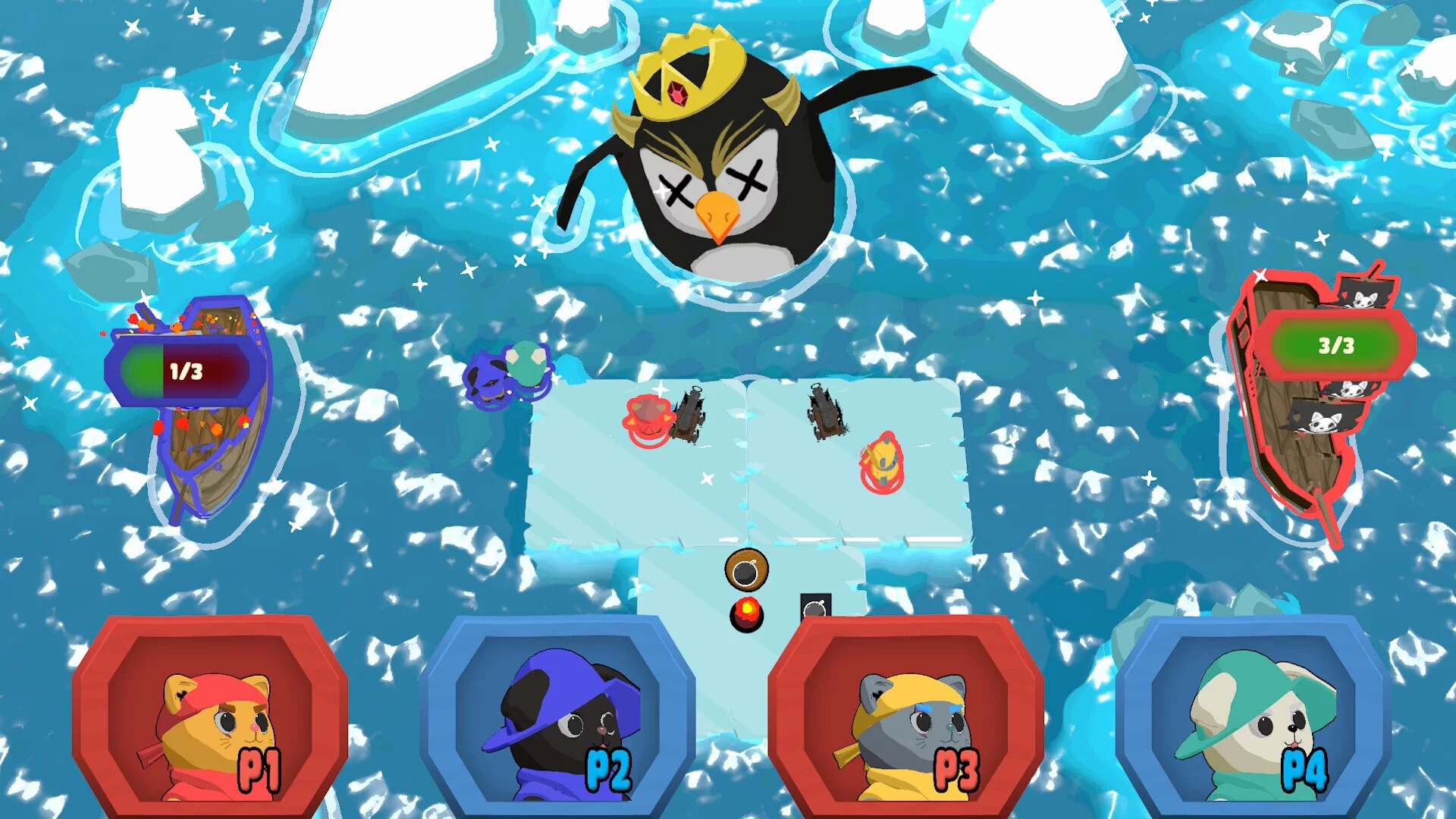 Изображение игры: Paw Pirates