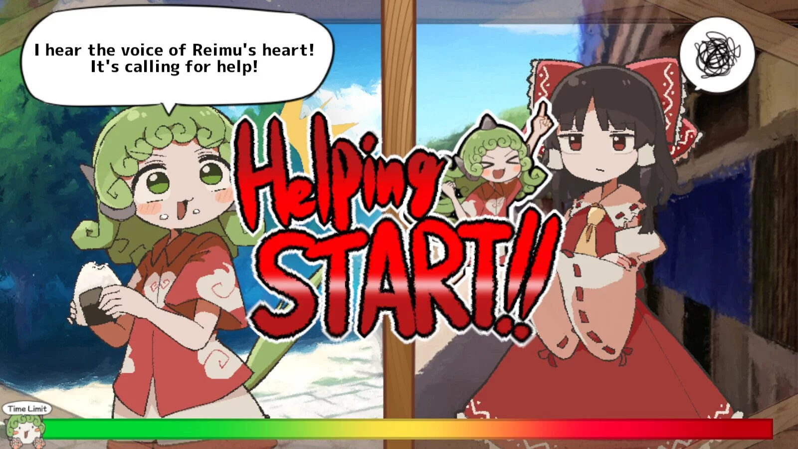 Изображение игры: Reimu Needs Help!? Aunn-chan to the Rescue!