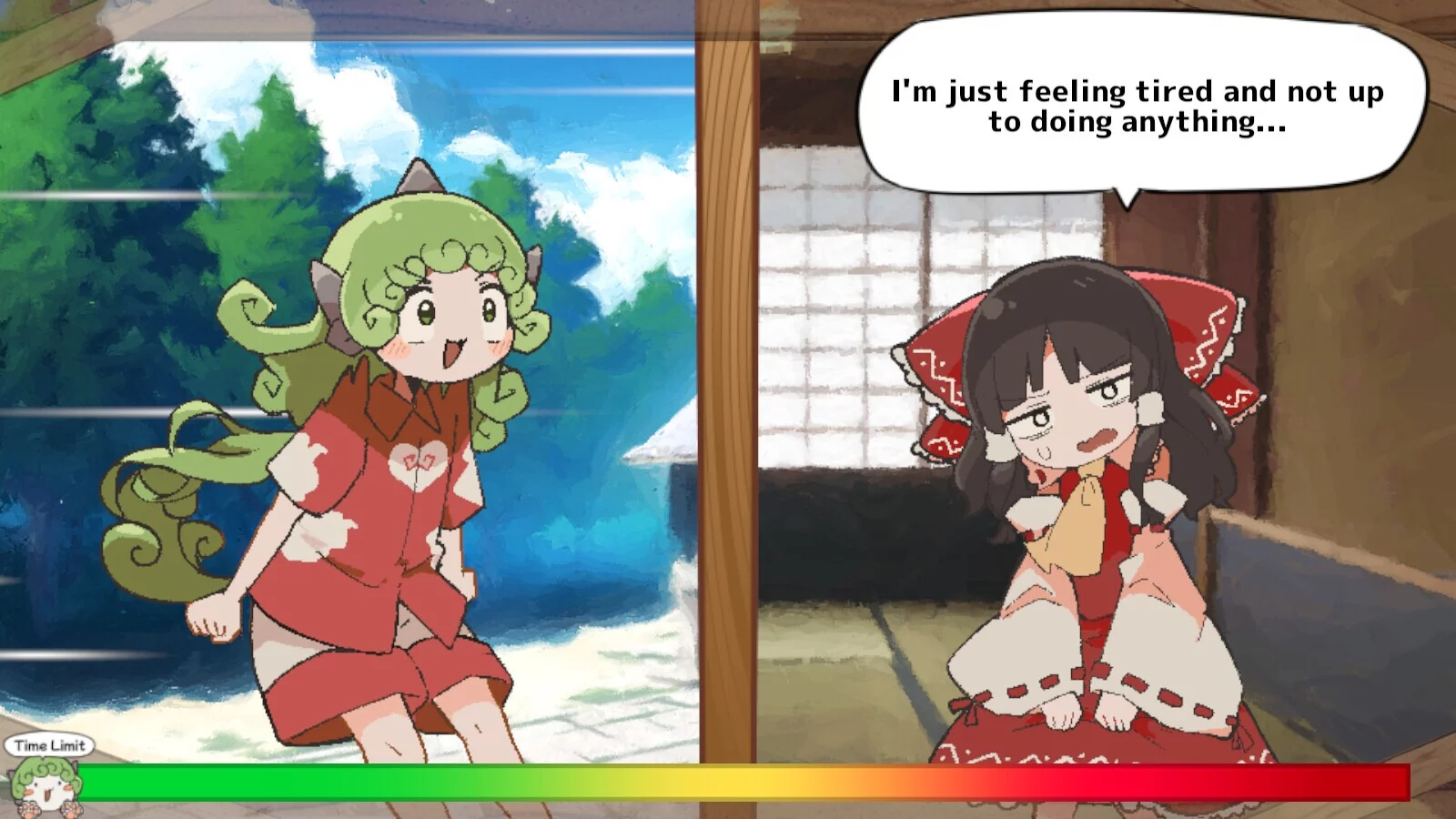Изображение игры: Reimu Needs Help!? Aunn-chan to the Rescue!