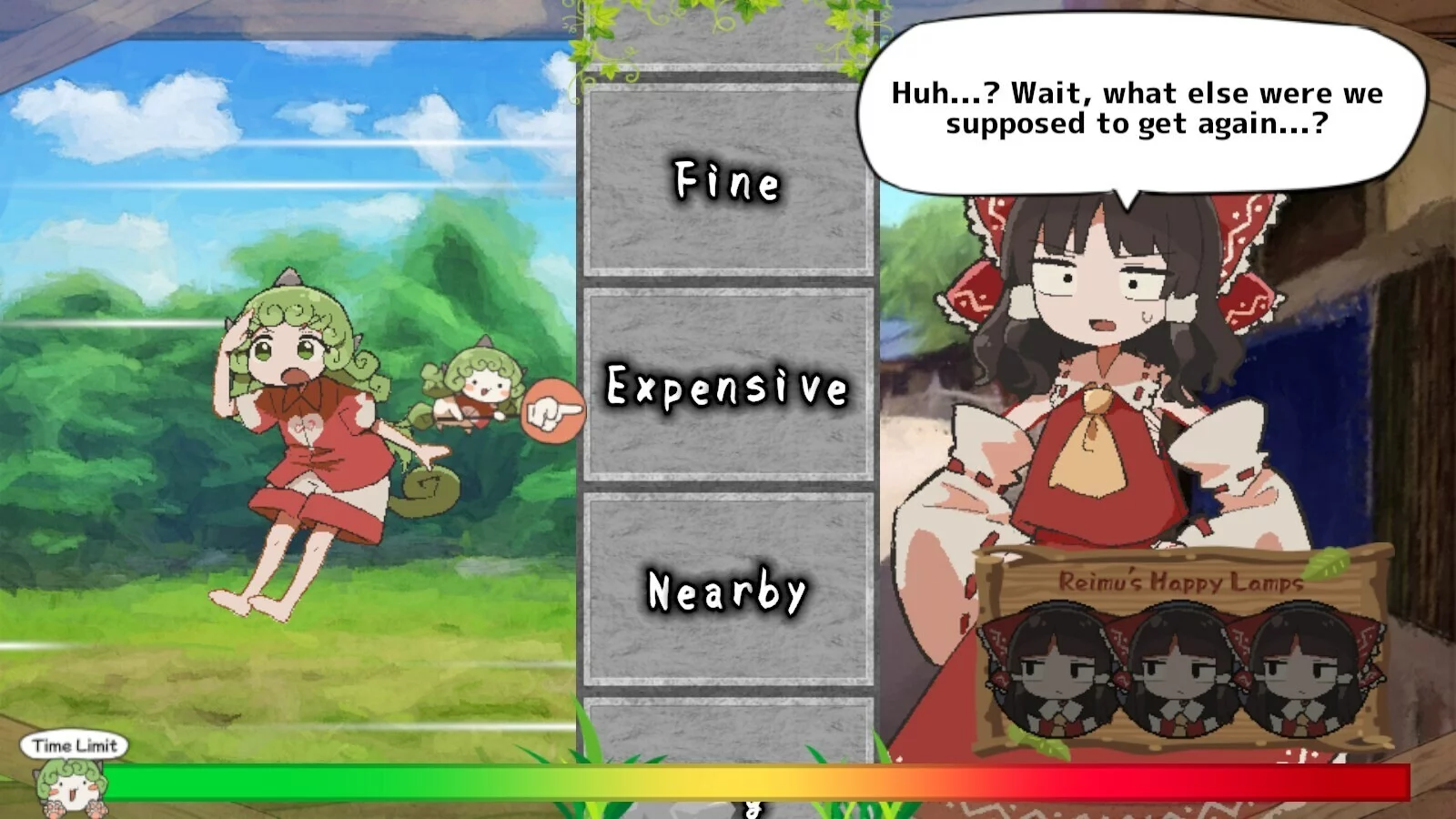 Изображение игры: Reimu Needs Help!? Aunn-chan to the Rescue!