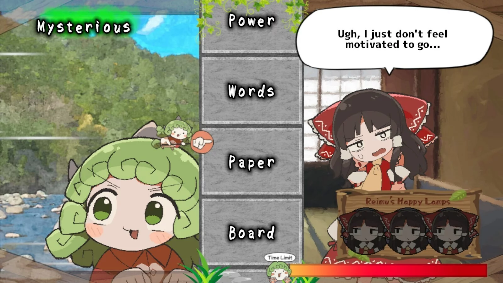 Изображение игры: Reimu Needs Help!? Aunn-chan to the Rescue!