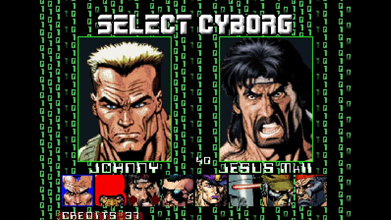 Изображение игры: CYBORG FORCE