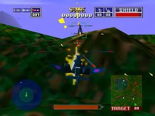 Изображение игры: Chopper Attack