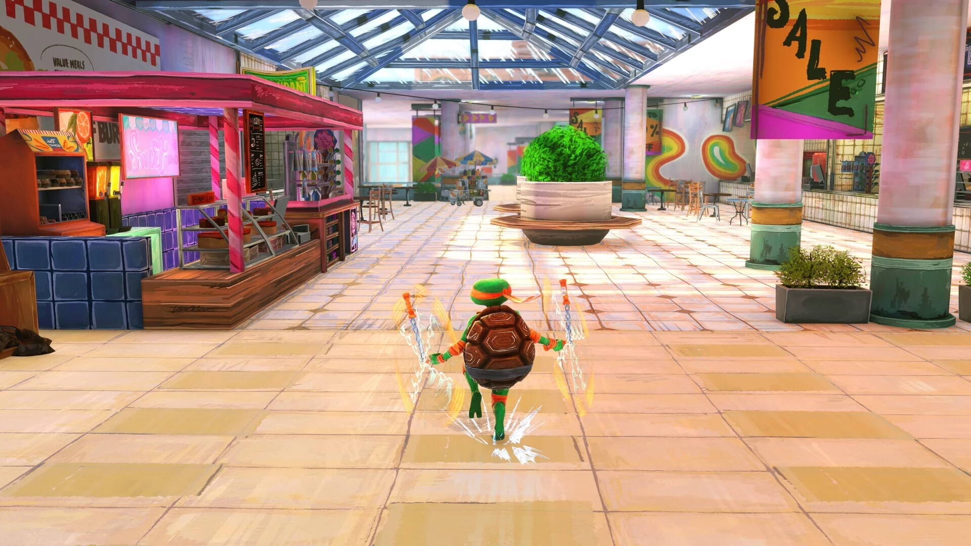 Изображение игры: Teenage Mutant Ninja Turtles: Mutants Unleashed