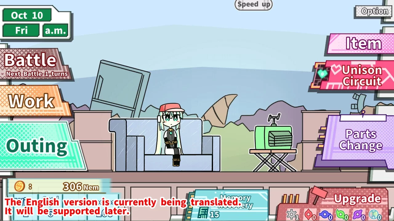 Изображение игры: Robot girl's dream -RobotBattleChampionship