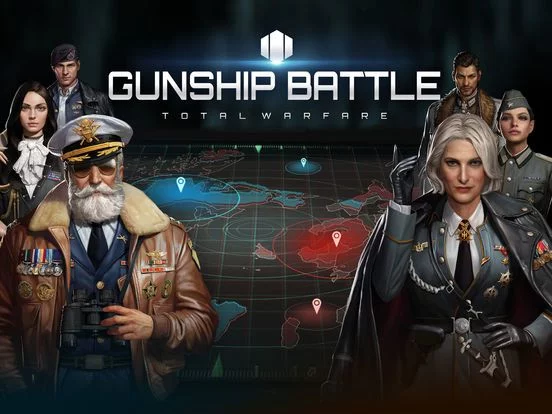 Изображение игры: Gunship Battle Total Warfare