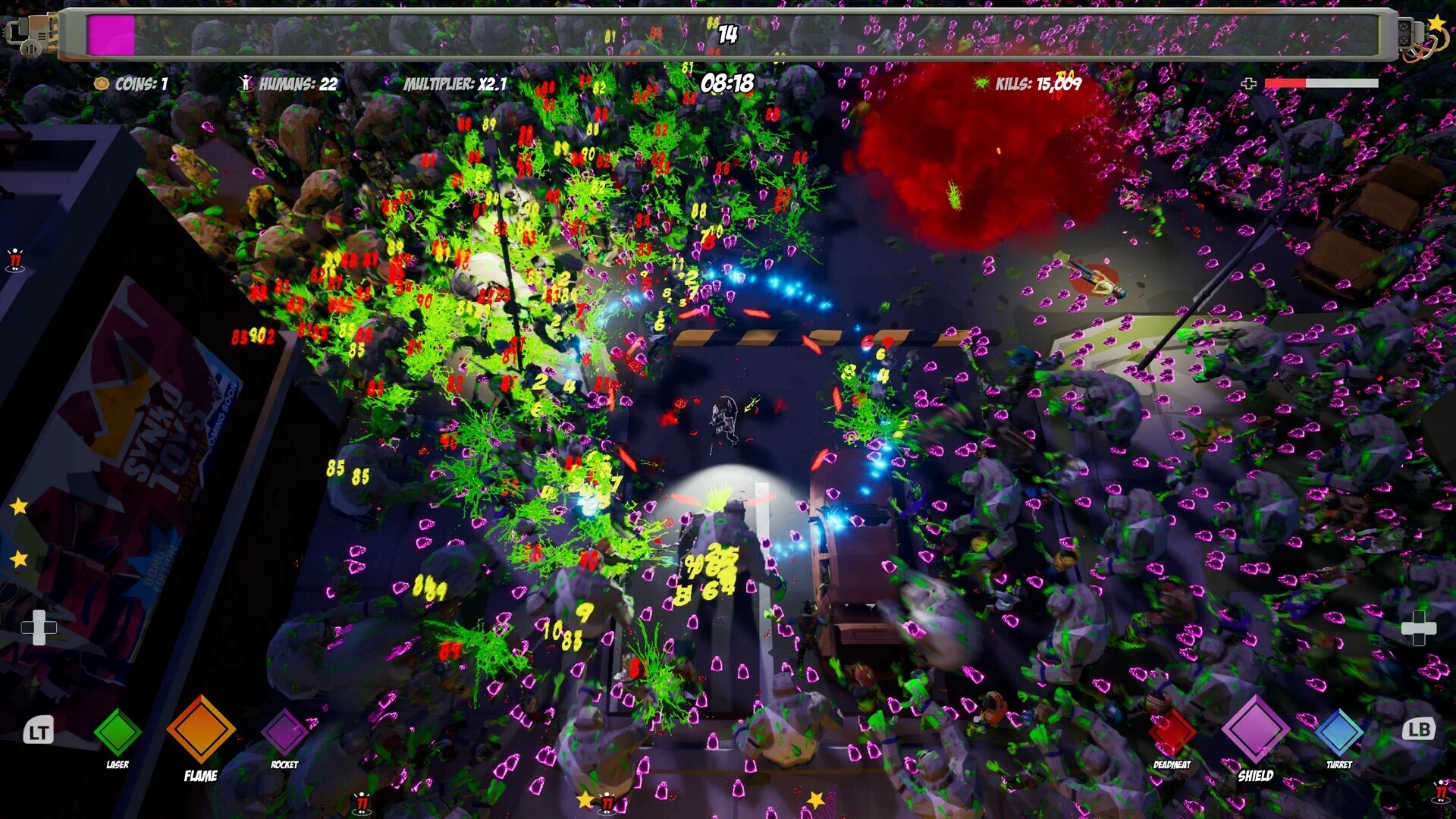 Изображение игры: So Many Zombies