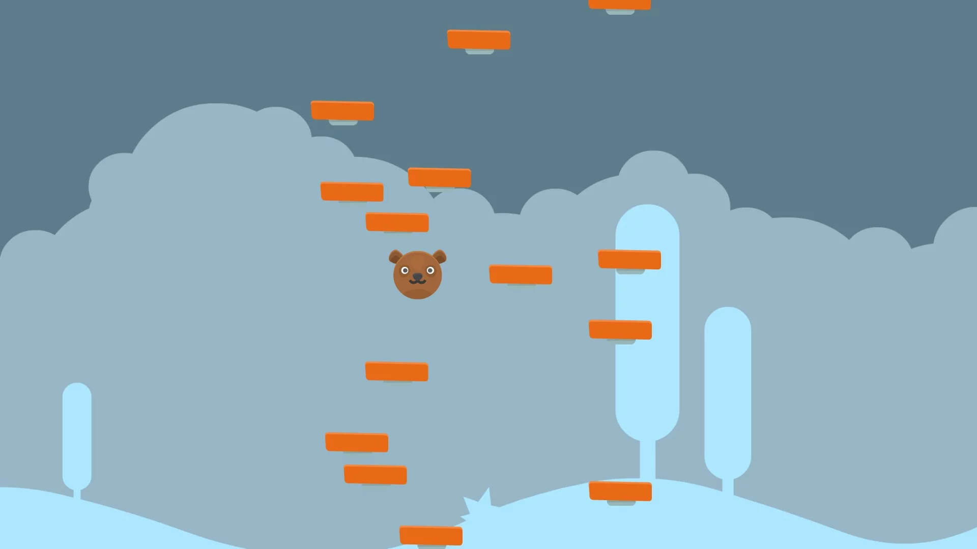 Изображение игры: Bear Jump